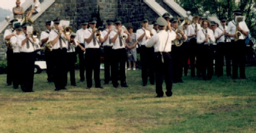 Zapfenstreich an der Hachener Burg